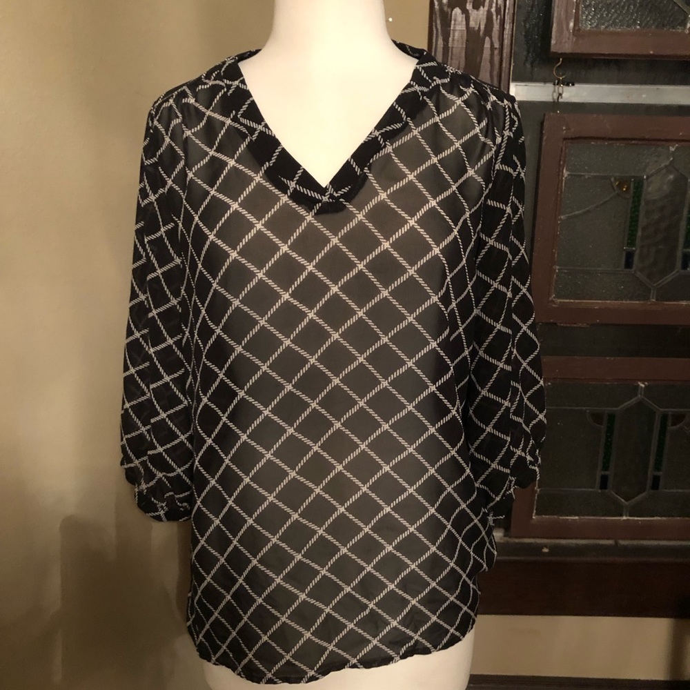 Old Navy sheer top